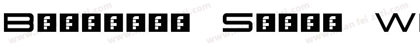 Belarius Serif Wide字体转换